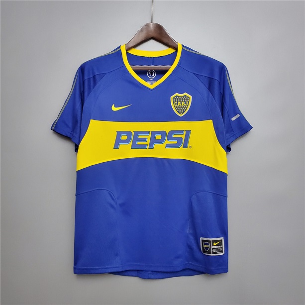 AAA Quality Boca Juniors 03/04 Home Soccer Jersey